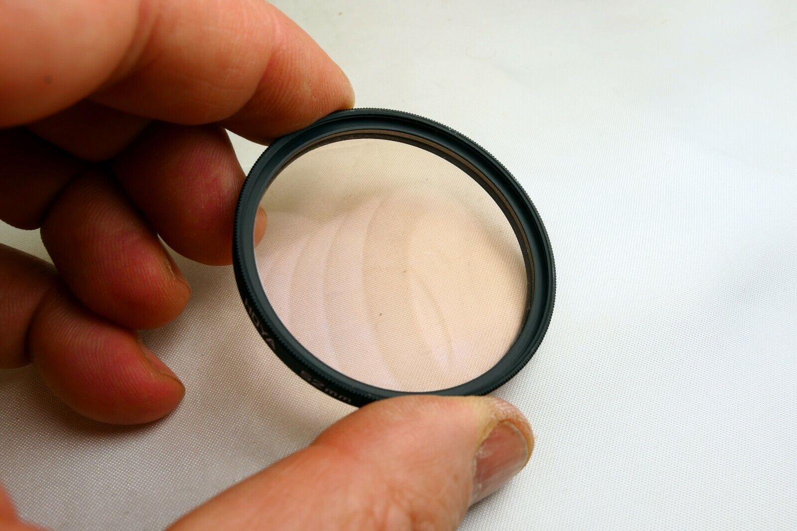 Hoya 81A warming 55mm Filter Lens - scratched