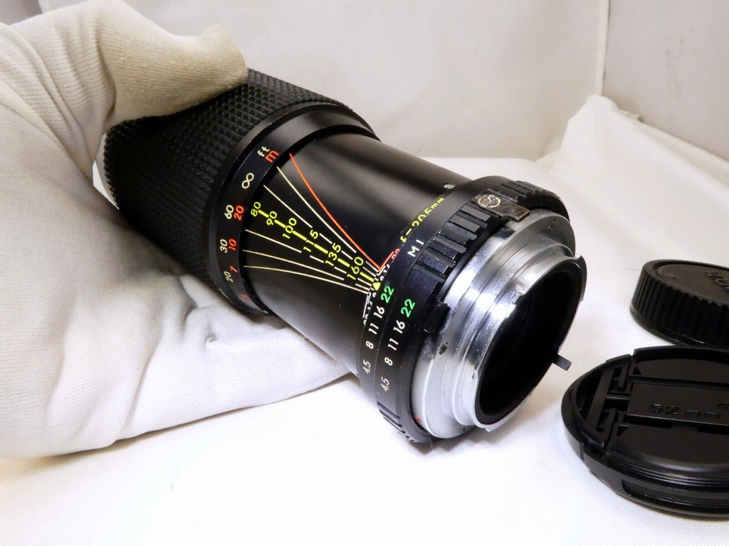 Albinar 80-205mm f4.5 manual focus Zoom Lens for MD constant aperture