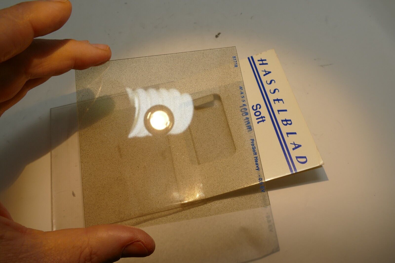 Hasselblad Soft 100mm  Heavy 51718 Square Filter 4X4' Diffusion portraiture