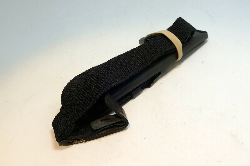 BLACK Strap for Camera Case 2cm wide Canvas Sturdy with rubber pad