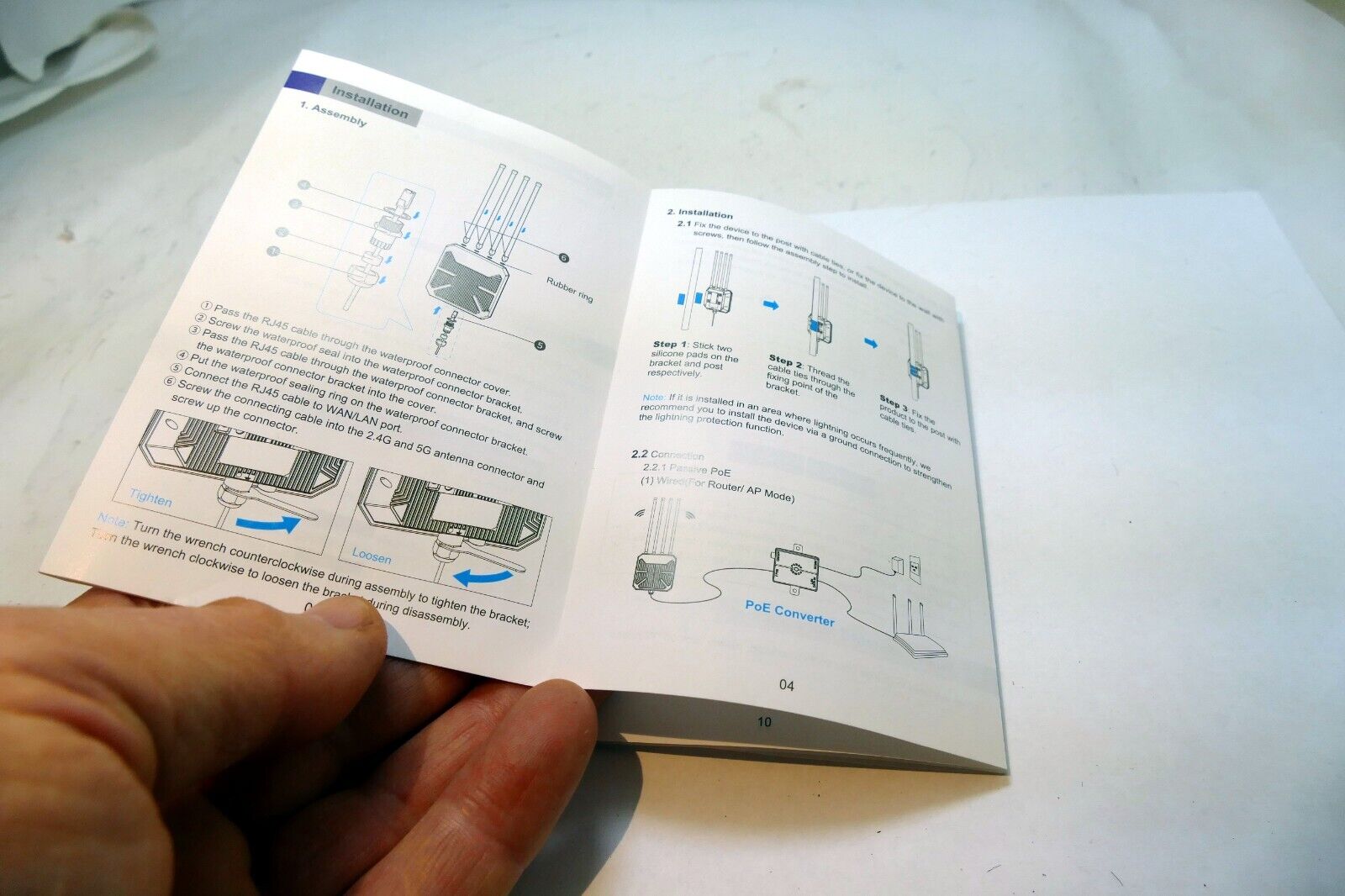 WaveLink HD6 Aerial Repeater  Instruction Manual Guide