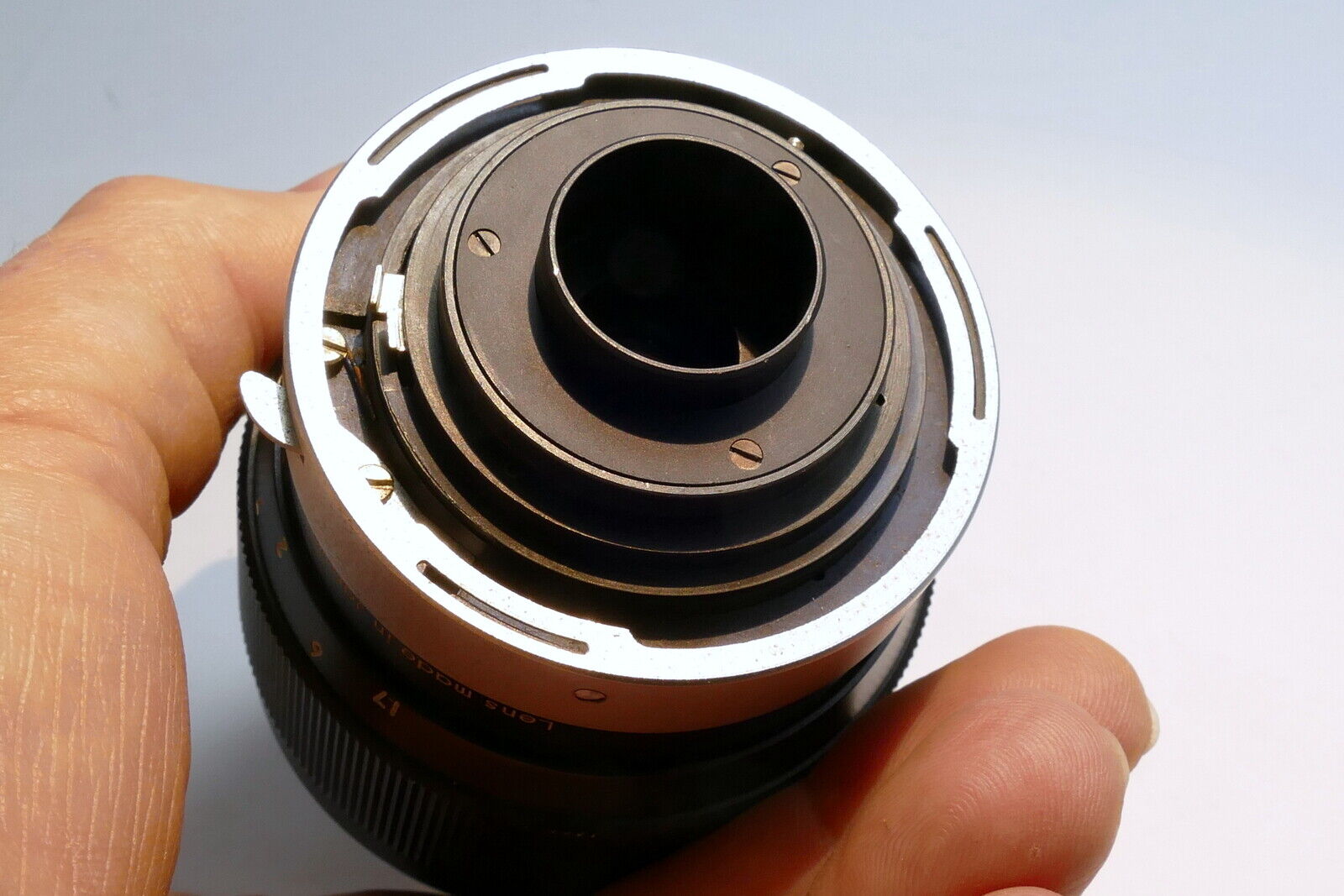 Topcon Topcor UV 135mm f4 lens with heavy haze / fungus AS IS parts or repair
