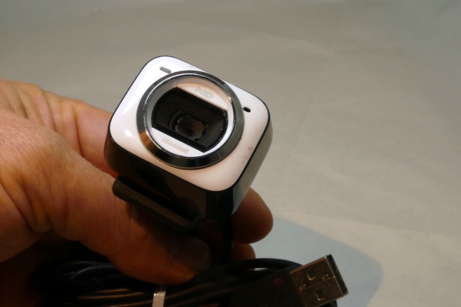 Microsoft HD WE Cam PC Wired USB Web Clip-on  Laptop Desktop HD-5001