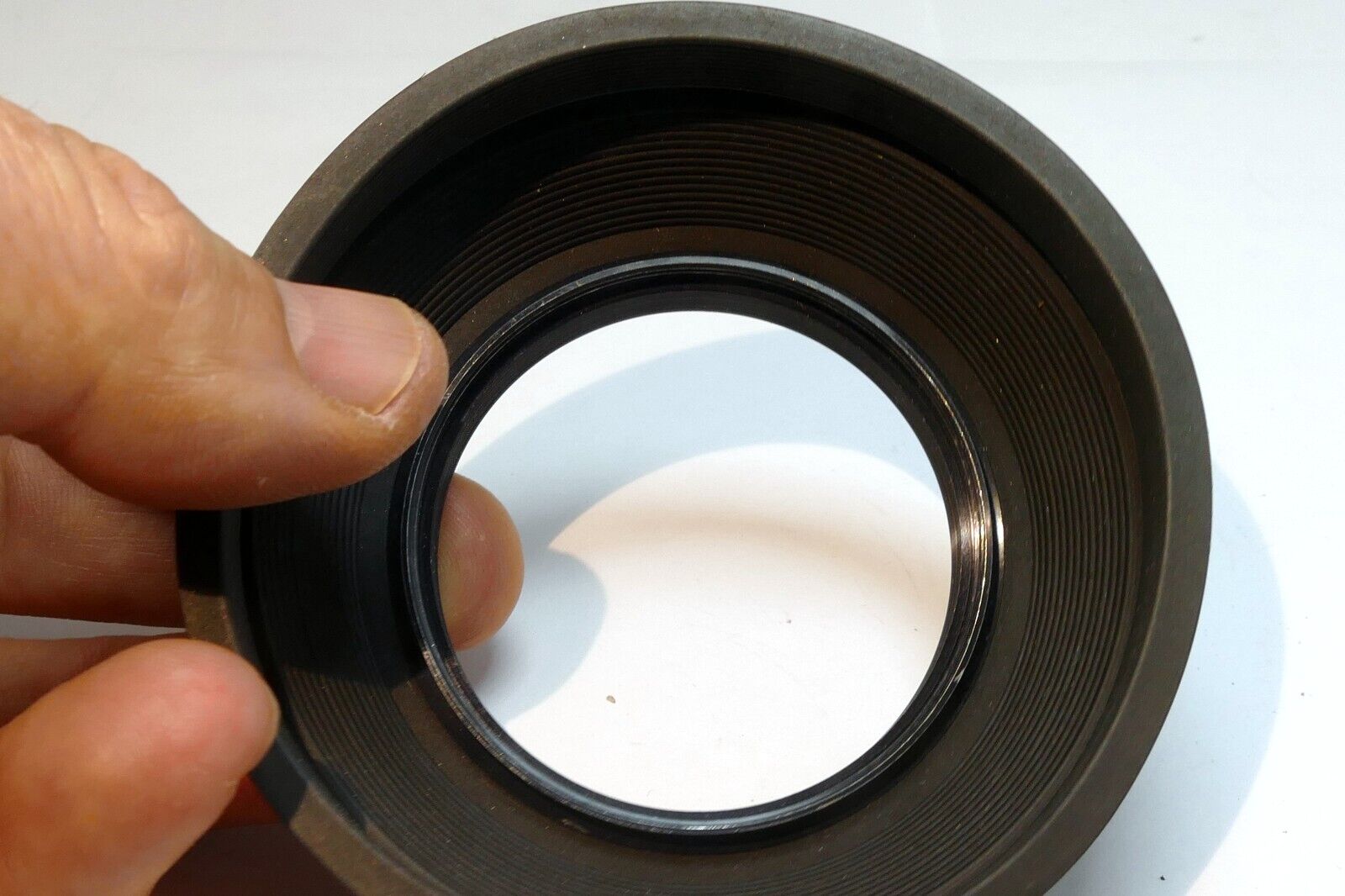 HOYA 52mm Lens Hood for 28mm f2.8 f3.5 collapsible double threaded rubber Japan