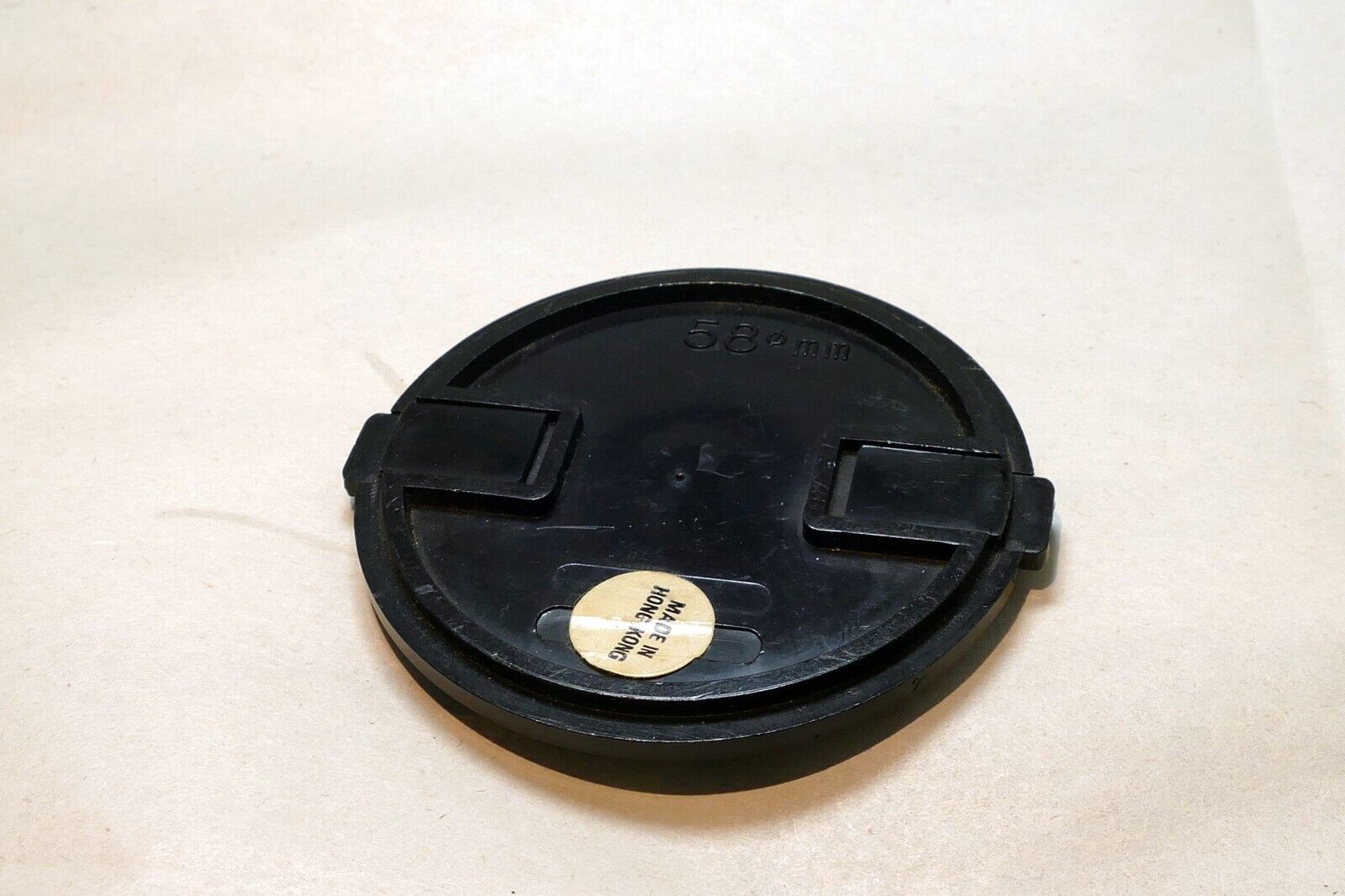 Lens Front Cap 58mm for 18-55mm (snap on type) vintage