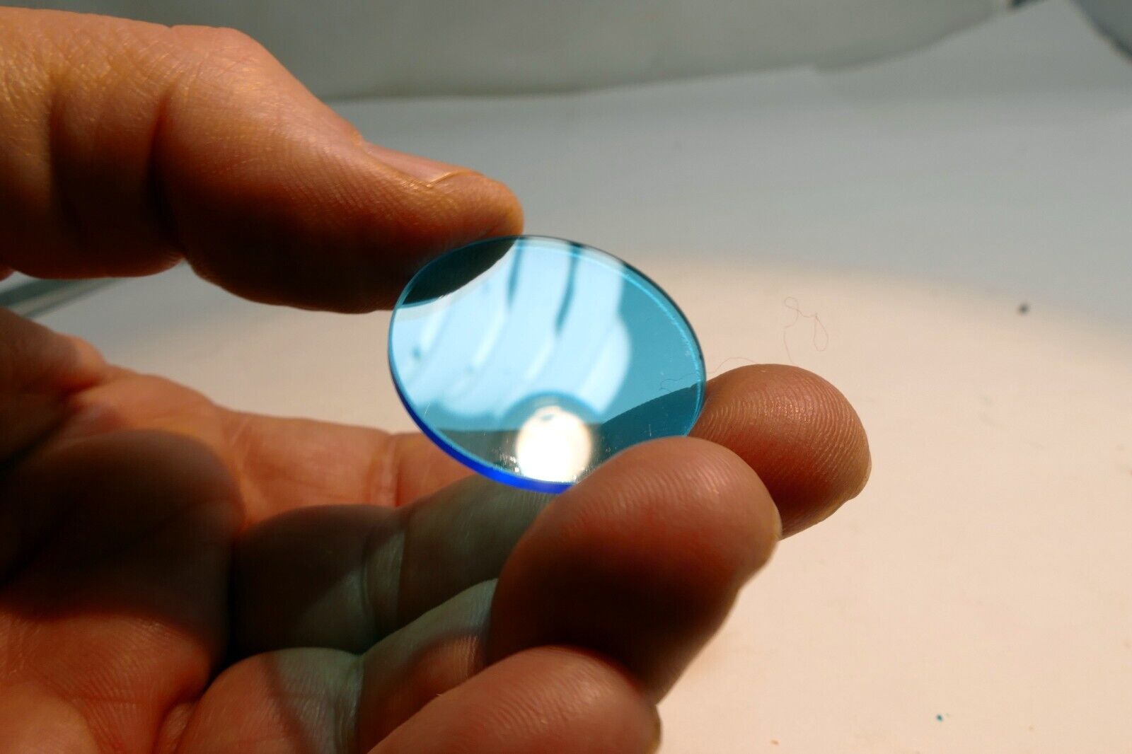 Kodak 80A glass lens Filter 30mm OD drop in series V #5 Five cooling light blue