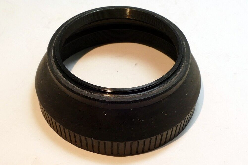 67mm Rubber Collapsible Lens Hood Shade wide angle double threaded screw in