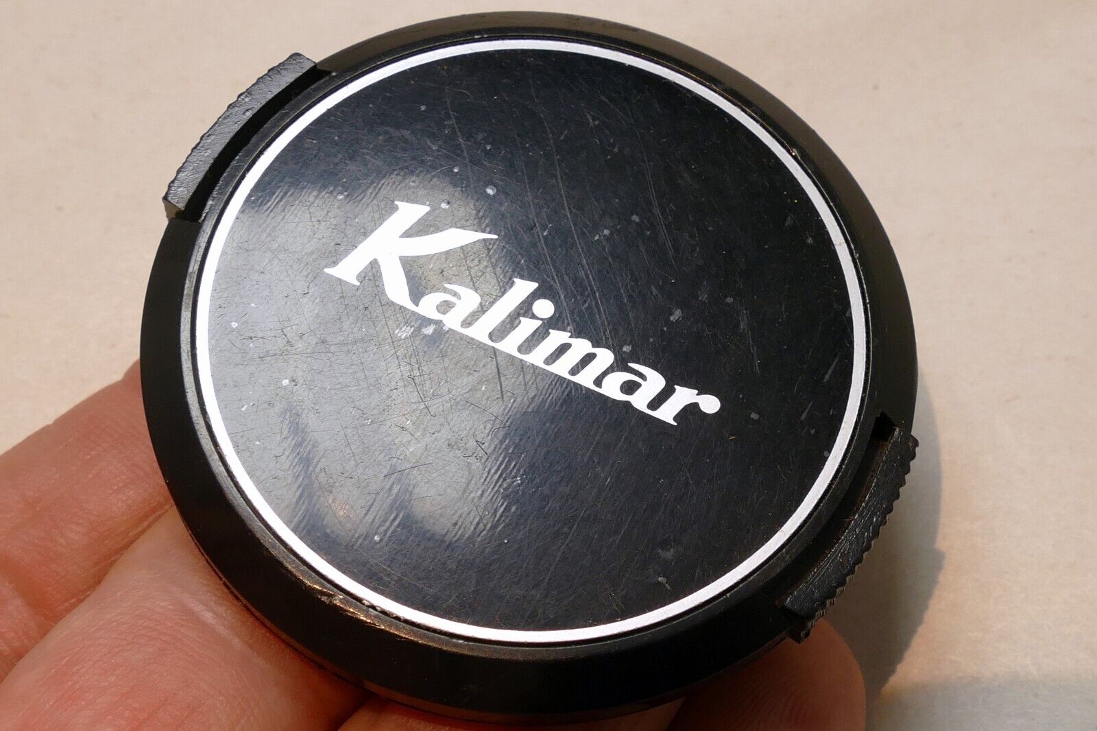Kalimar 52mm lens front cap (snap on type) for 28mm f2.8