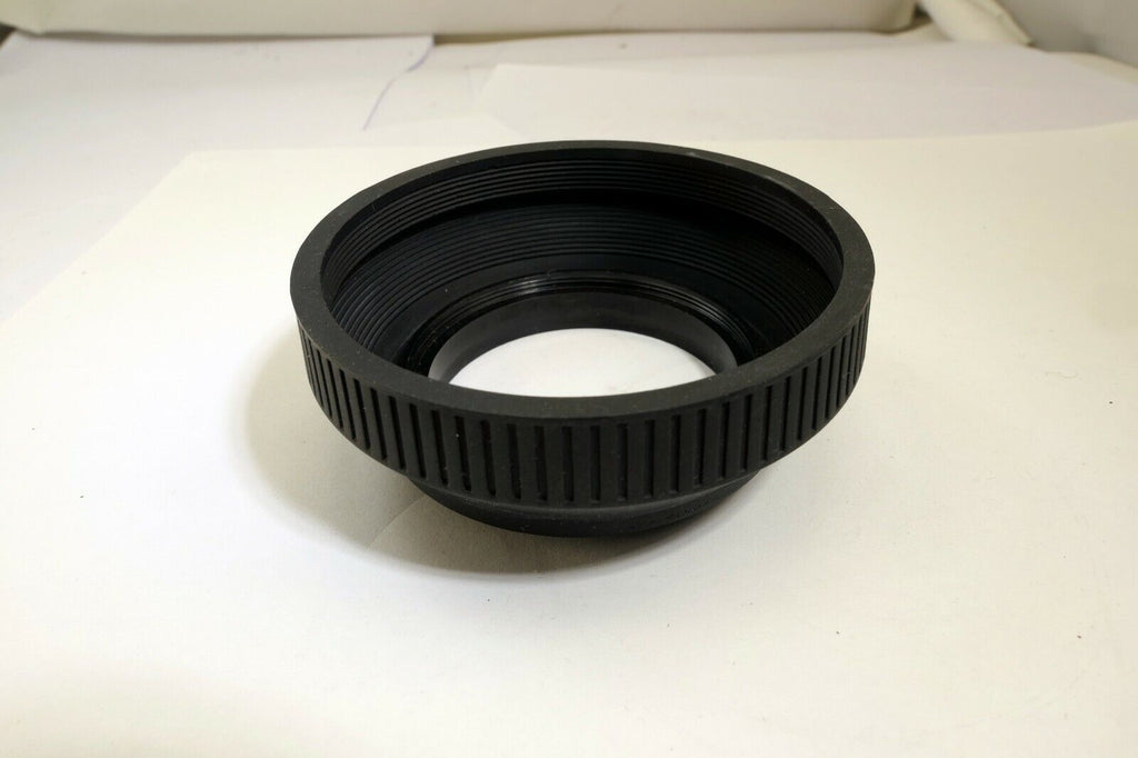 Lens Hood Shade Collapsible Rubber 52mm Telephoto double threaded for 135mm f2.8