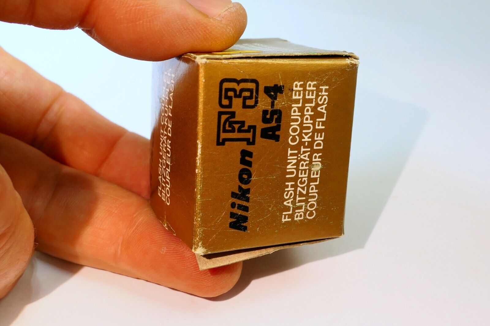 Empty Box (only)  for Nikon  AS-4 flash coupler unit adapter