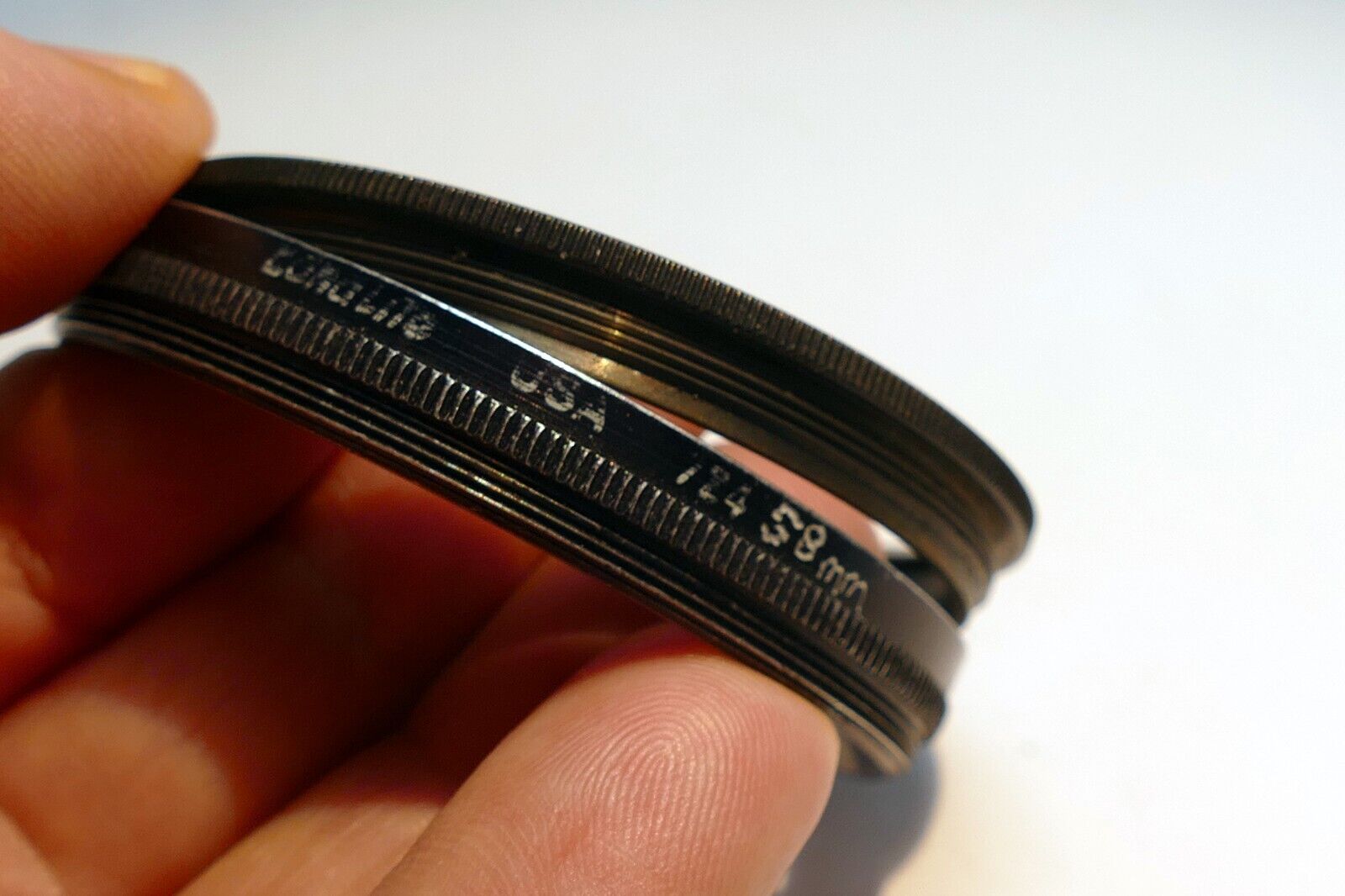 58mm to series 7 VII  Threaded Retaining Ring and filter Holder step down