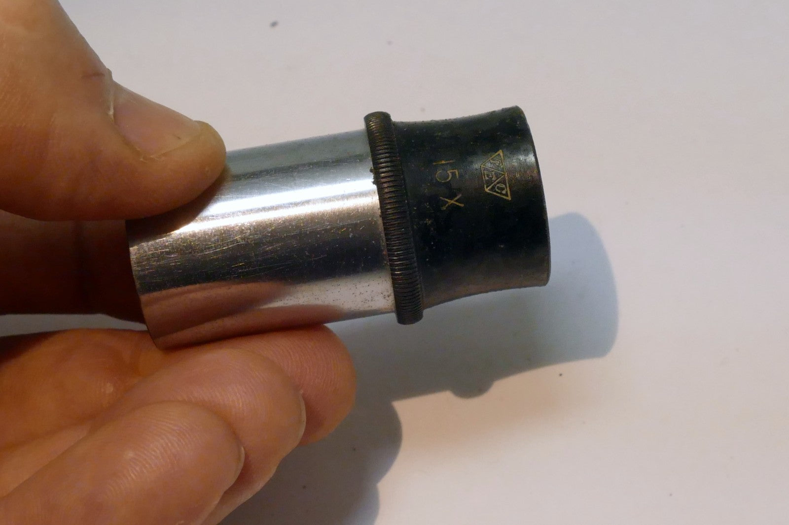 PEC 15X MICROSCOPE EYEPIECE OCULAR ~ 23mm OD 23B Pecon