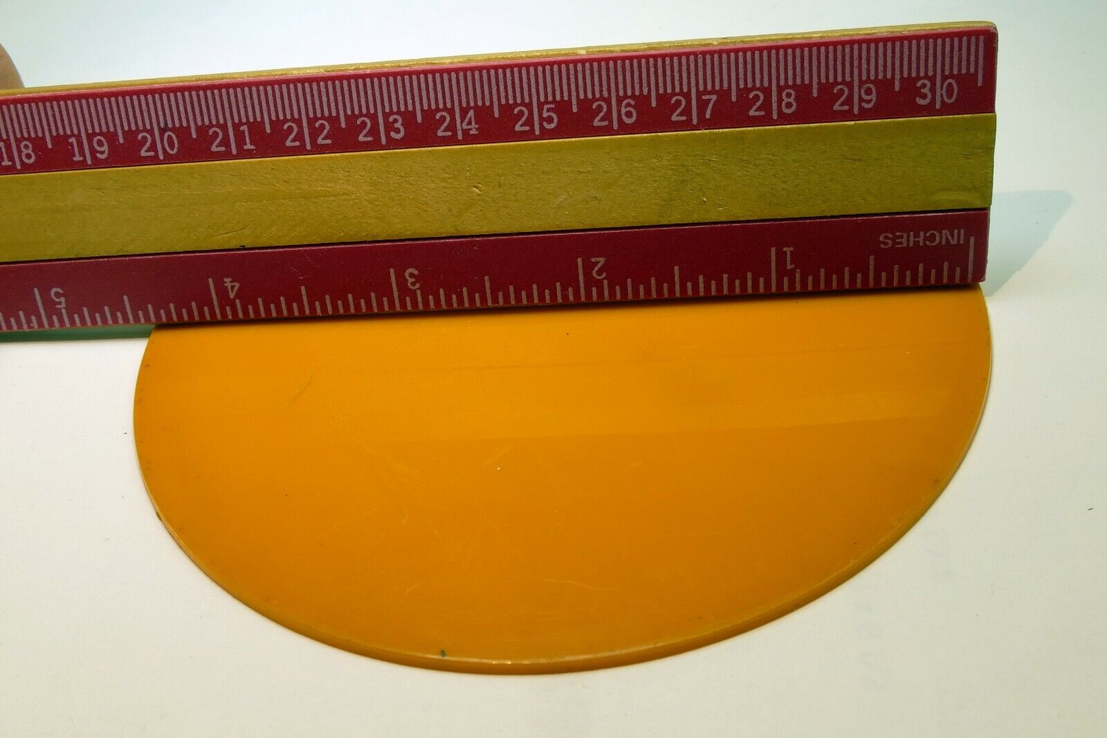 4.5X4.5 Orange Circle filter square for Vignette
