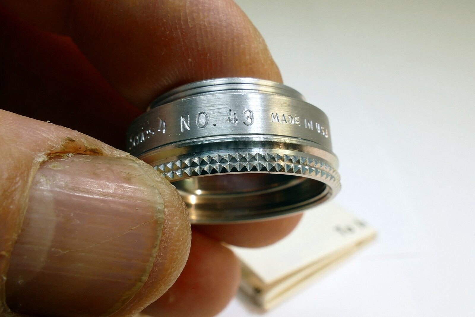 Kodak series 4 IV Adapter No. 43 to 20.5mm threaded Filter Ring holder 20.3mm