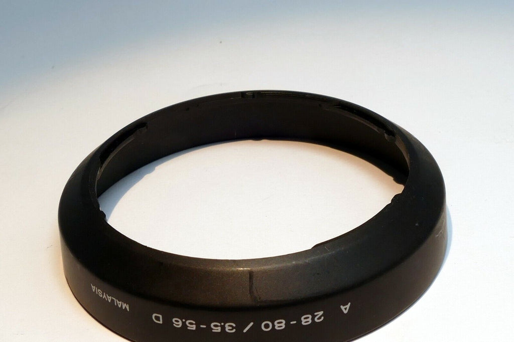 MINOLTA Shade Plastic Lens Hood For A 28-80mm f3.5-5.6 D Maxxum (55mm front rim