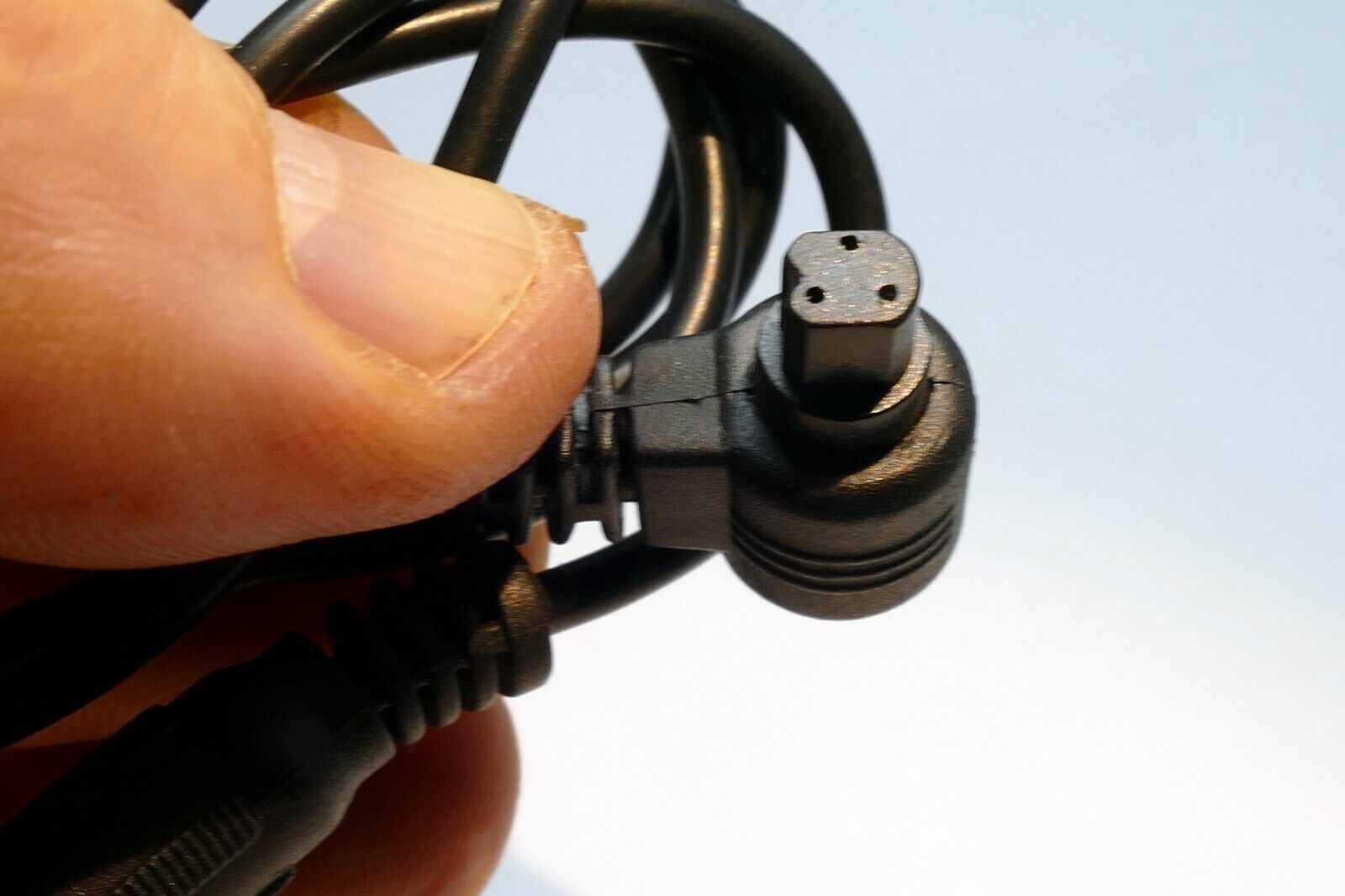 2.5mm Male to camera Audio Microphone Cable 1 foot  long adapter
