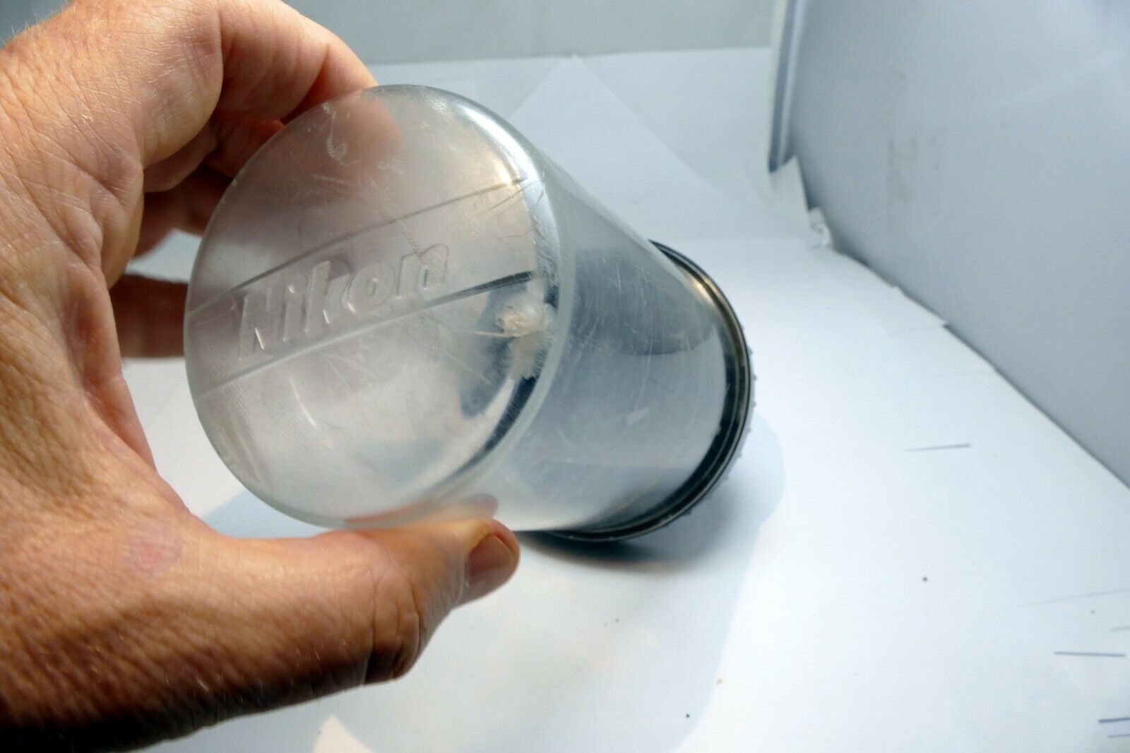 Clear Plastic Protective Case for Nikon Nikkor 35-105mm 35-135mm Ai-s 43-86mm