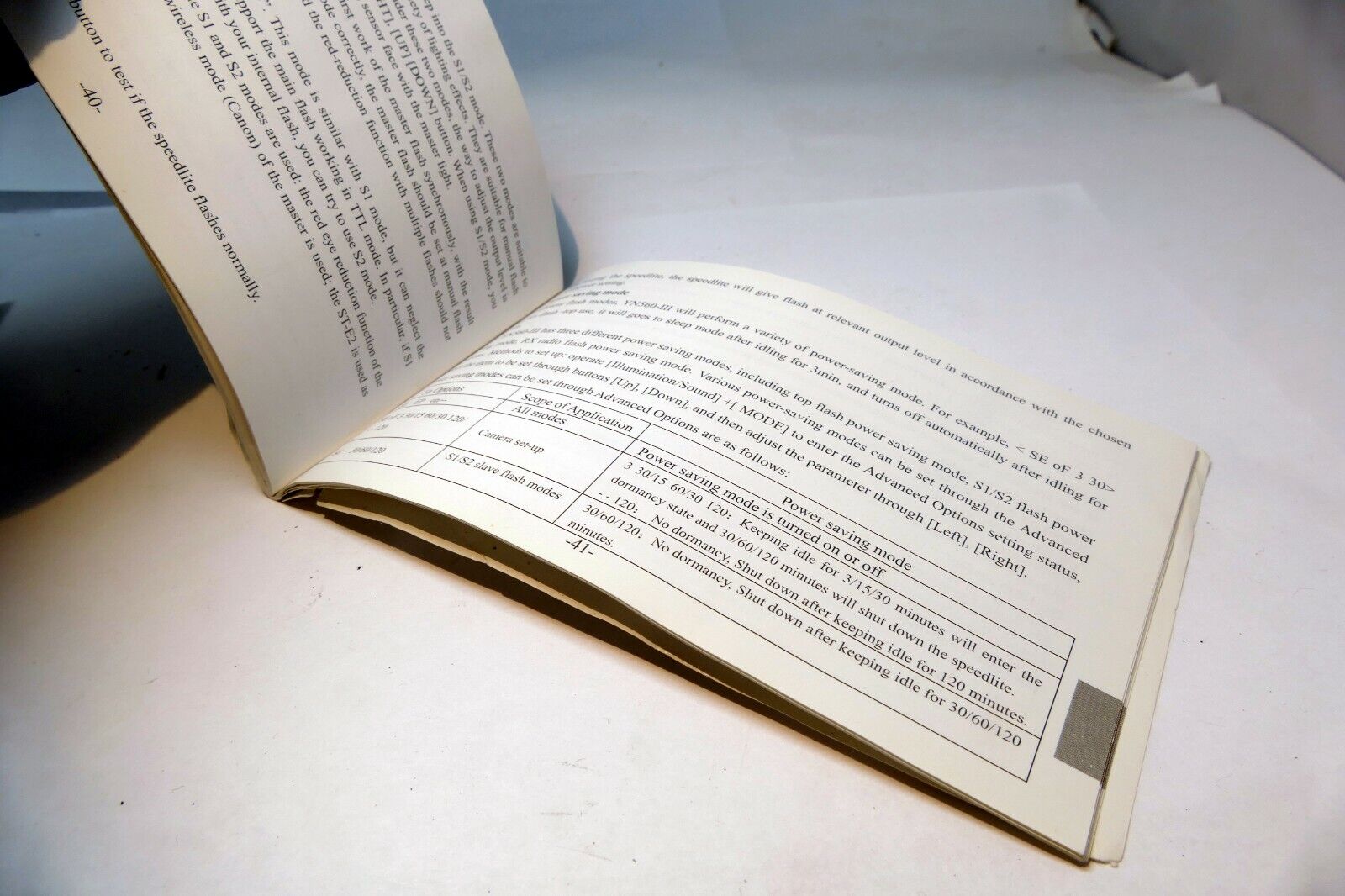 Yongnuo Speedlite YN-560 Shoe Mount Flash Guide Book Manual User