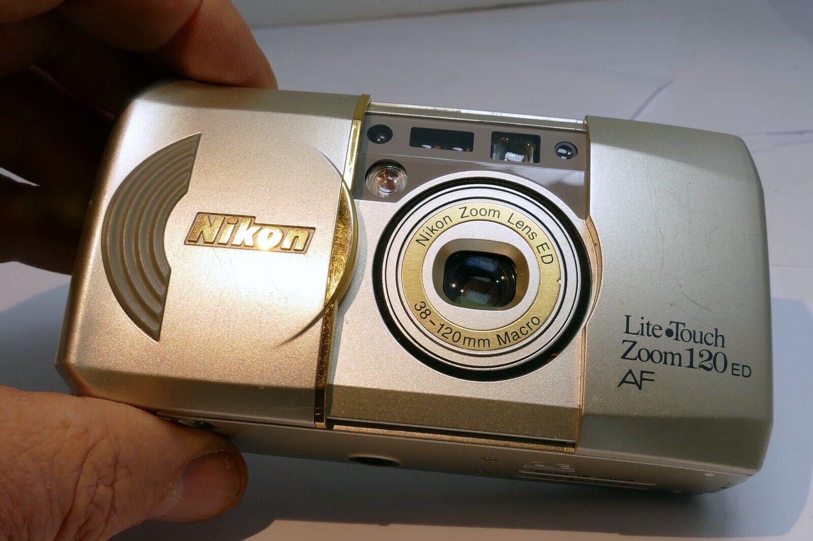 Nikon Lite Touch Zoom 120 ED AF Film Camera - Untested AS IS as found