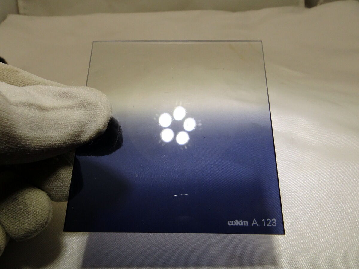 Cokin A 123 Gradual Blue B2 Full A123 Lens Filter - Free Whipping Worldwide