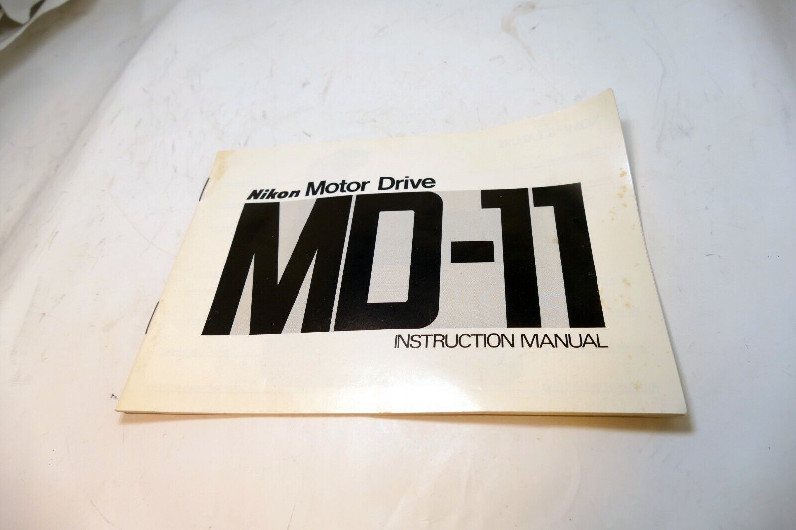 Nikon MD-11 Motor Drive Winder  Instructions manual guide English EN - vintage