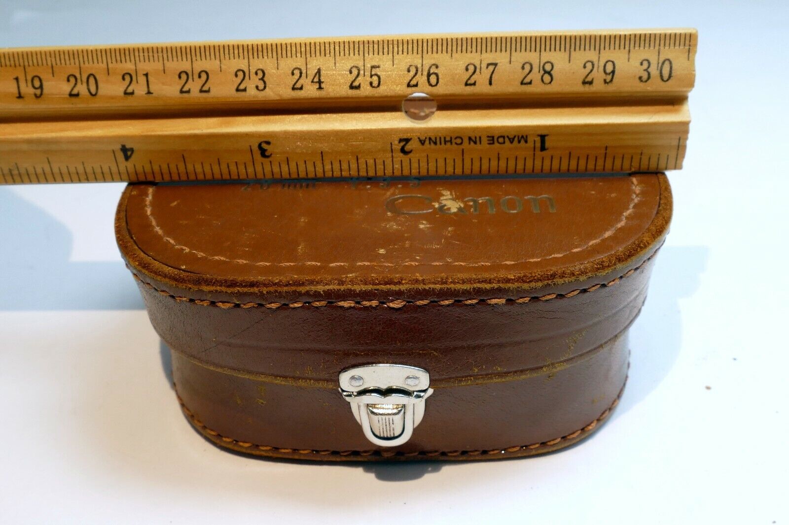 Leather Case for Canon 28mm f3.5  & L39  Lens rangefinder vintage  lens