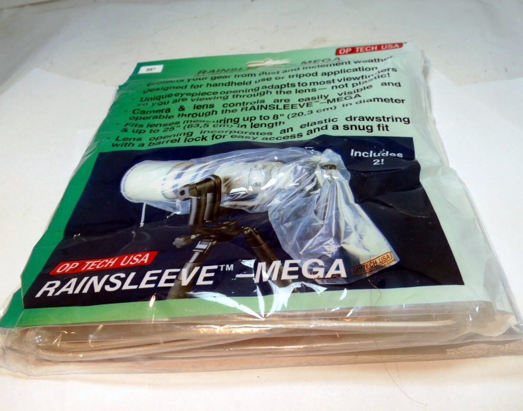 OP/TECH USA 25-inch Rain sleeve for Cameras for 600mm 500mm MEGA long lens