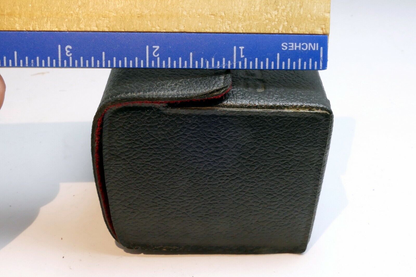 Hard case for Soligor 2X Teleconverter lens 2X2.5X2.5"