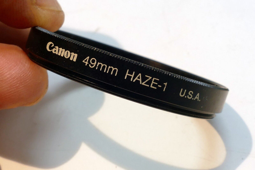 Canon 49mm Haze-1 UV Lens Filter Made in USA - Genuine OEM