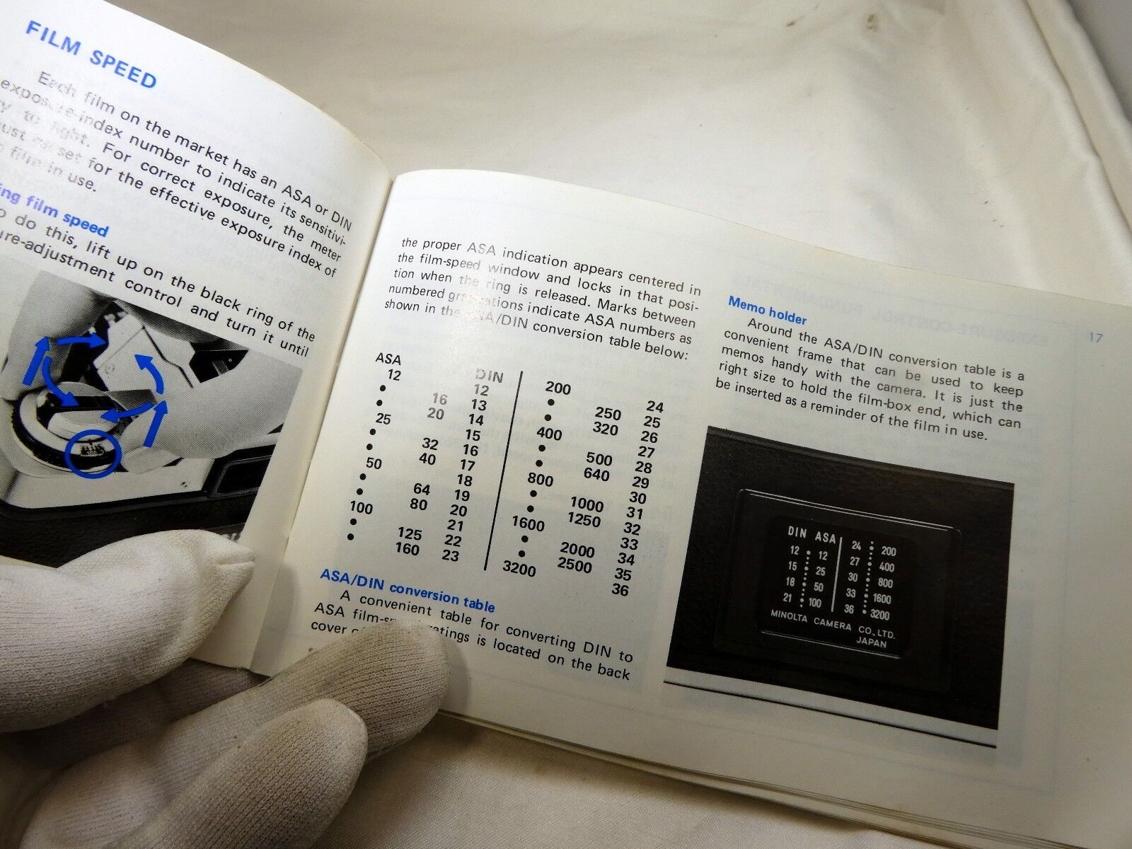 Minolta XG-M camera Instruction Guide Manual English