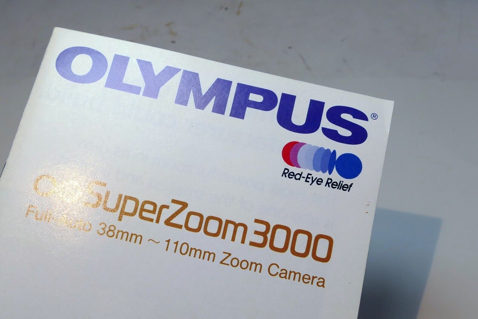 Olympus Infinity Super Zoom 3000 Camera 35mm Brochure 1993 advertisement add
