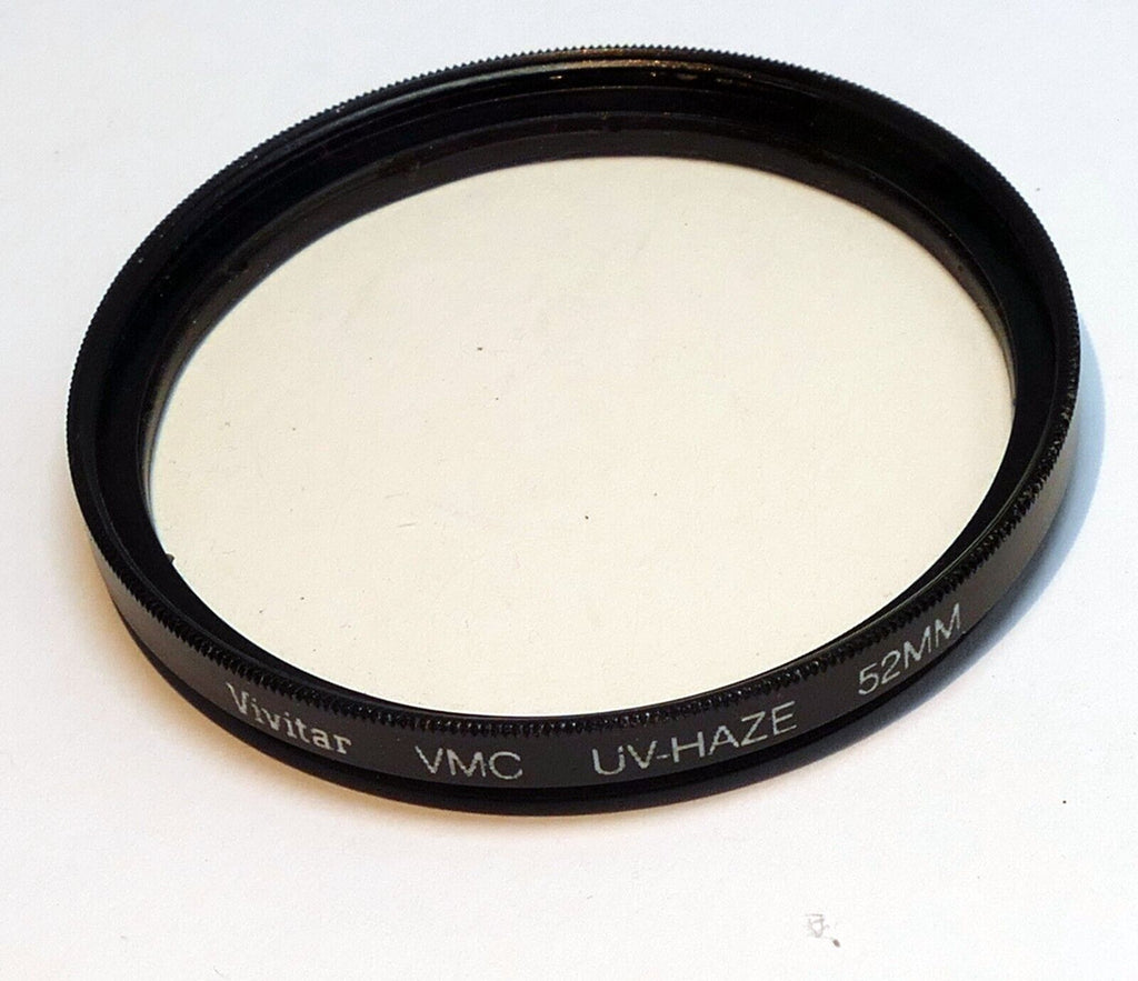 Vivitar 52mm  VMC   UV Filter made in Japan ( scratched)