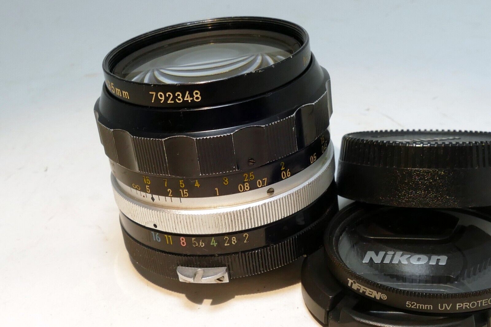 Nikon Nikkor-O 35mm f2 AI F Prime lens f2.0 (home Ai'd) - AS IS Parts or Repair