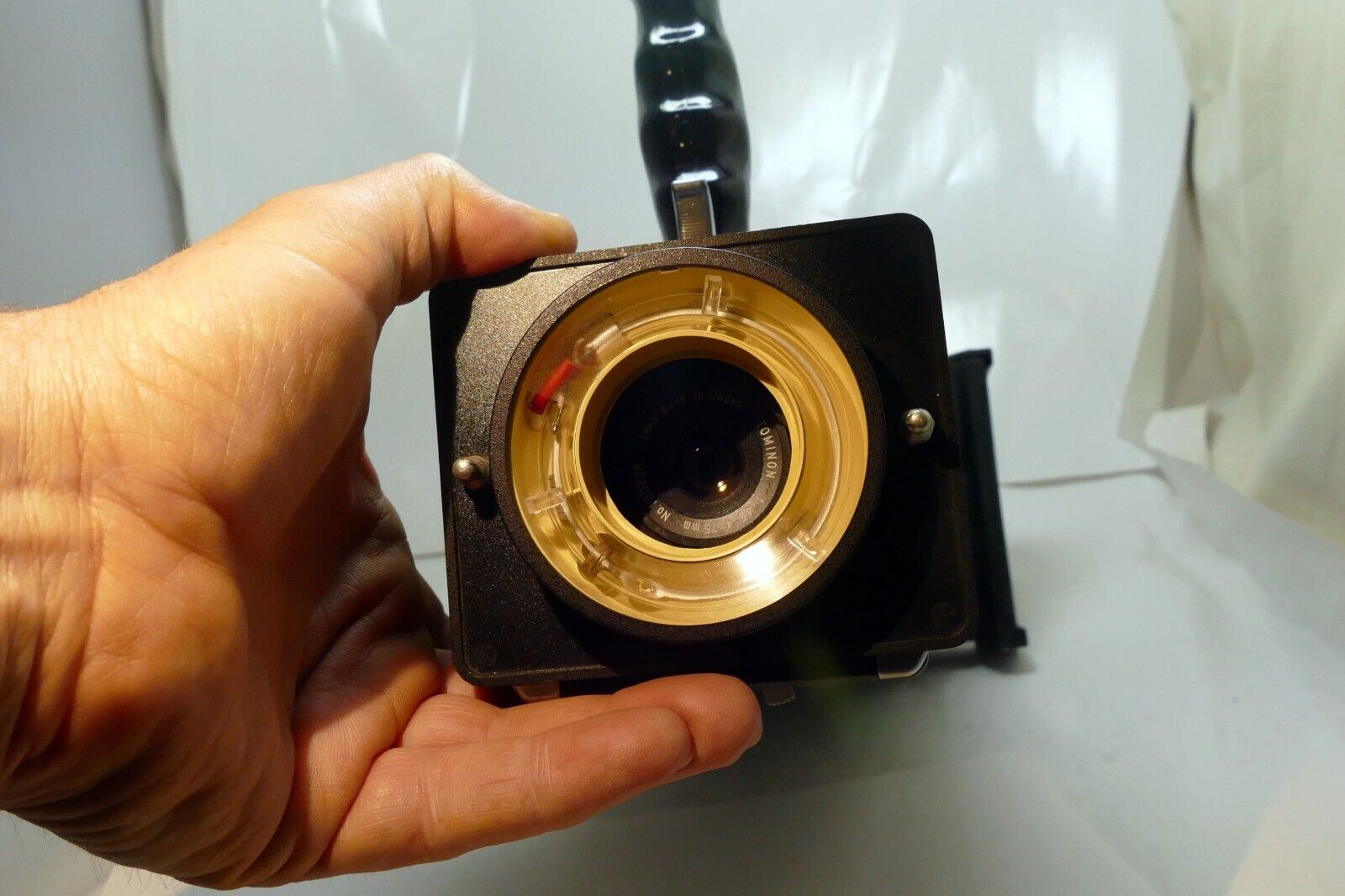 Polaroid CU-5 Land 4X5" Camera 3” Lens w/ custom Macro ring flash orthodontic