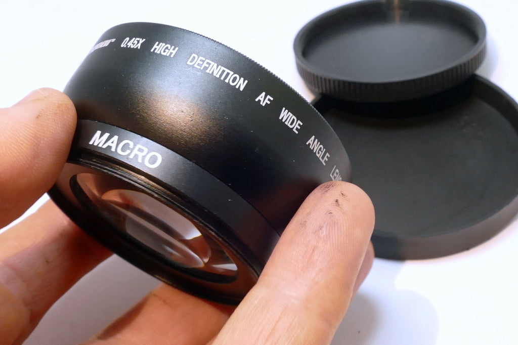 55mm Deco Gear HD 55mm  Lens Wide Angle 0.45X  AUX  HD AF