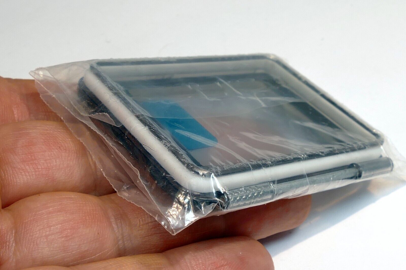 GoPro Hero  plastic back plate  for the hard case (clear ) - genuine OEM