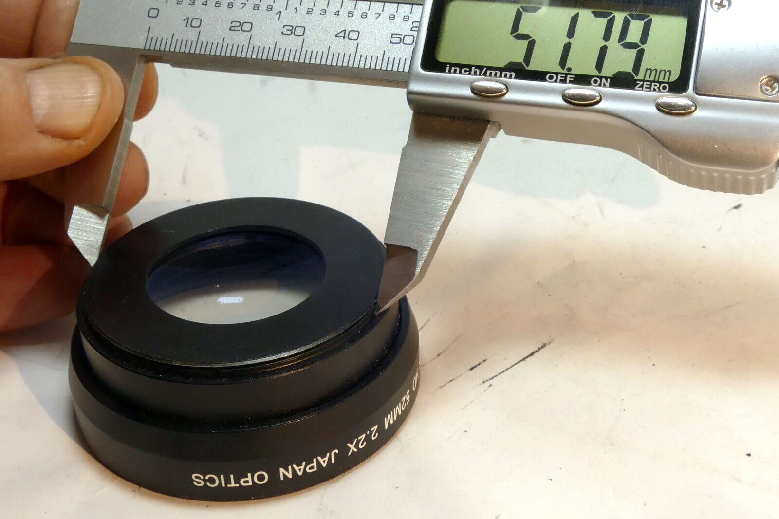 Digital Visions HD 52mm 2.2X Lens (with some haze inside)