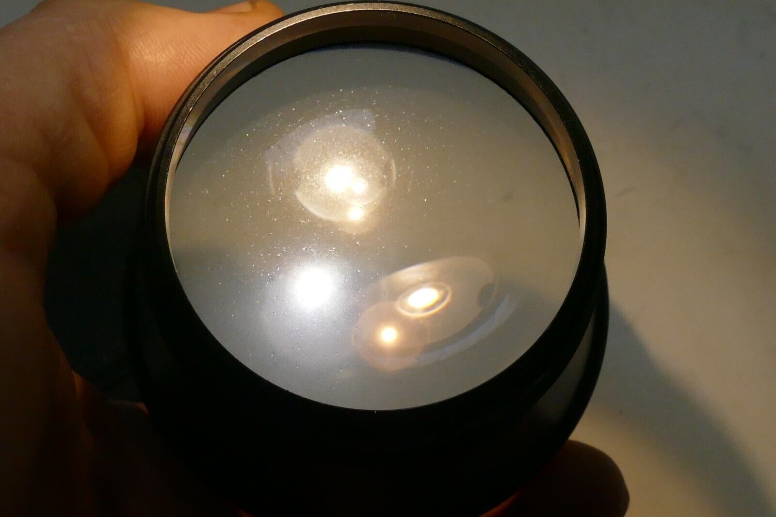 CANON Wide-Converter Lens 0.7 X 55 55mm rim - with haze, needs cleaning - AS IS