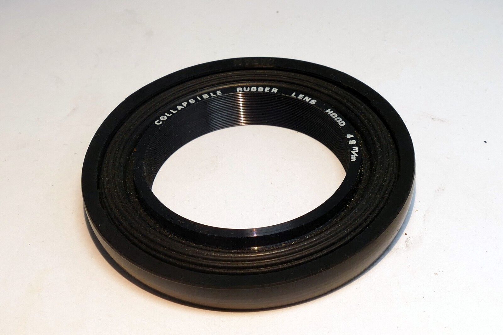 48mm rubber lens hood shade collapsible for TLR Yashica Minolta Ricoh