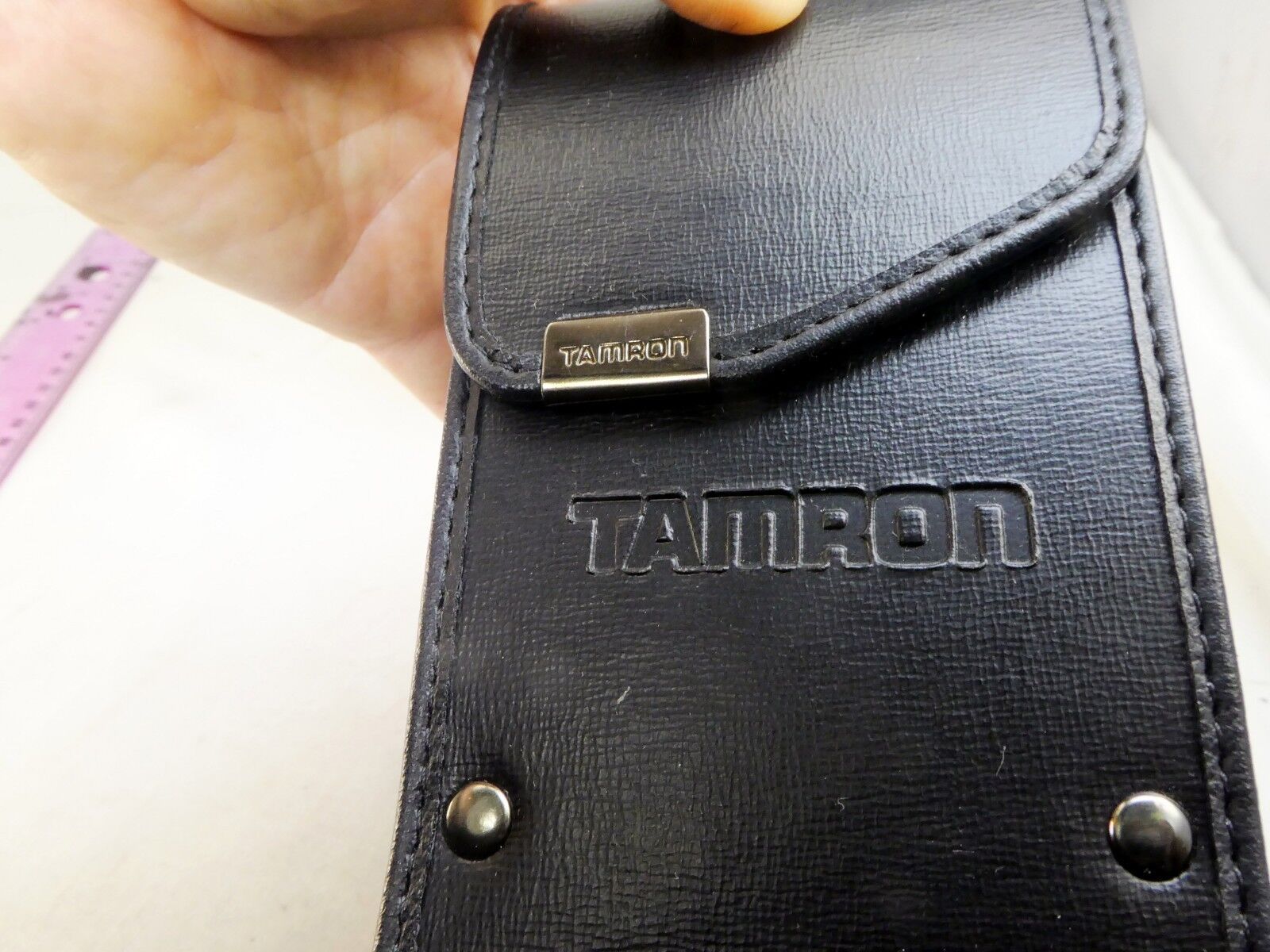 Tamron  L-13 Hard lens case for  135mm 55mm lenses 3X3X6" Adaptall