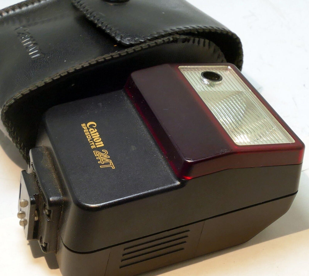 Canon 244T FD Speedlight Shoe Mount Flash - tested ,  works good