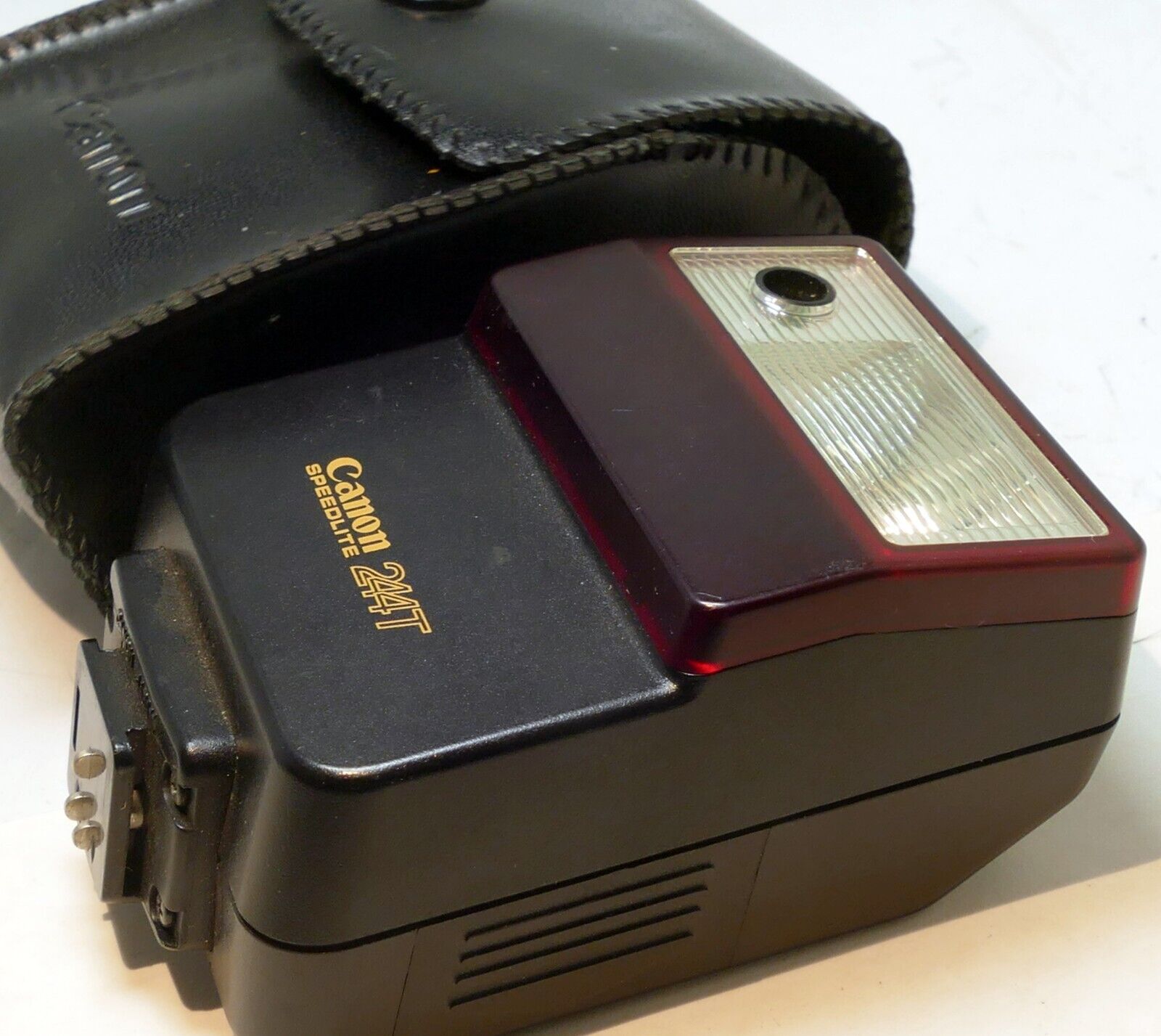 Canon 244T FD Speedlight Shoe Mount Flash - tested ,  works good