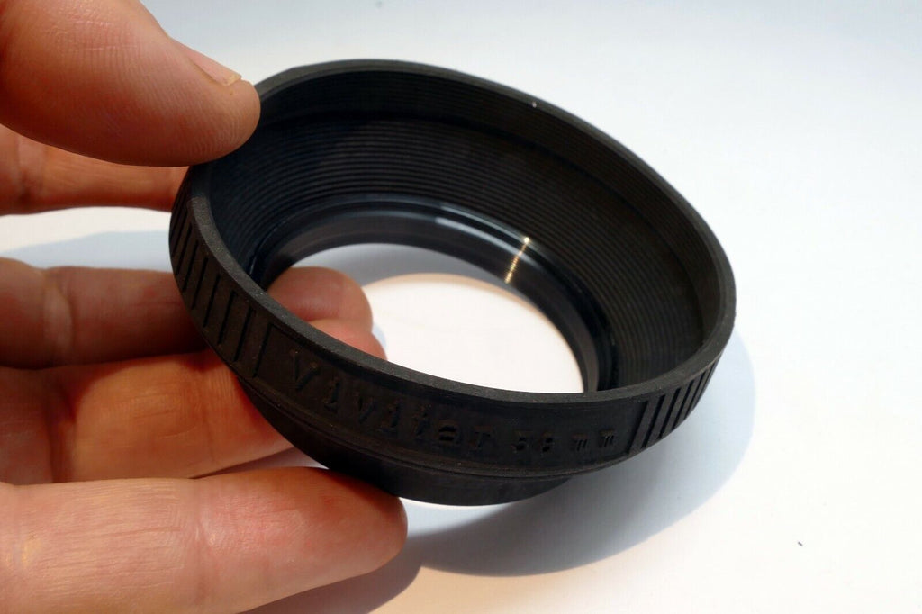 58mm Collapsible Rubber Lens Hood Shade screw in type collapsible f1.4 50mm