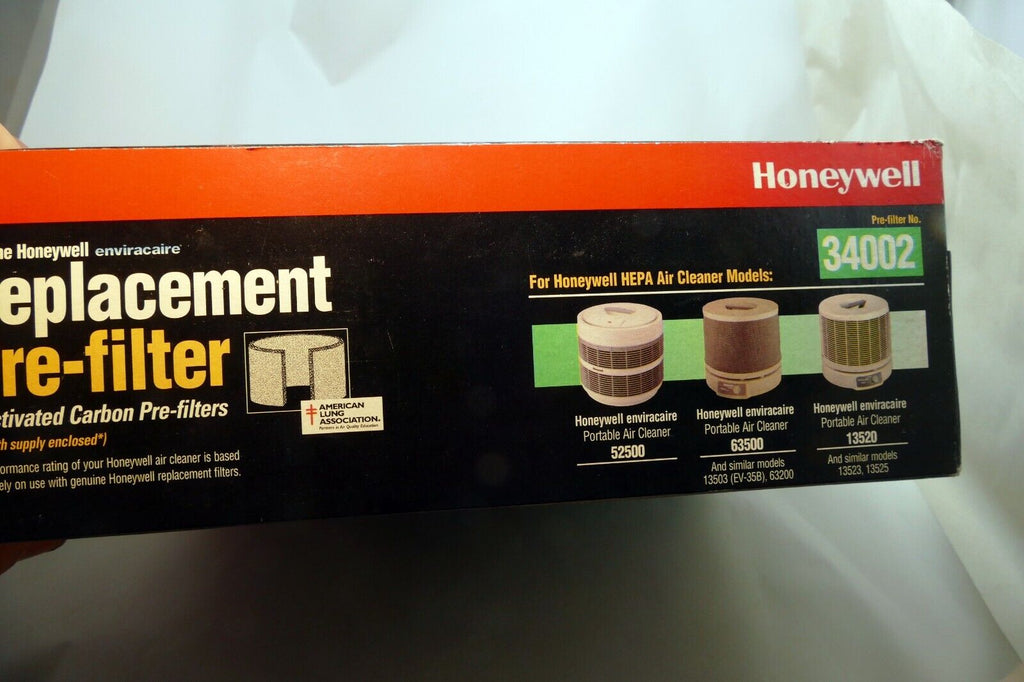 HONEYWELL REPLACEMENT PRE-FILTER 34002, 38500, 36400 CARBON FILTERS 2 Pack
