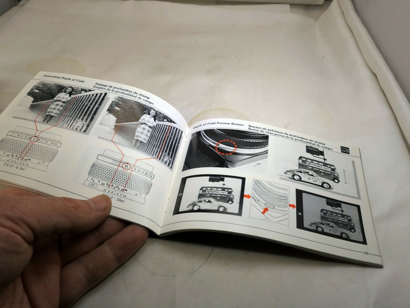 OLYMPUS OMG OM-G Camera Manual instructions Owner Guide Genuine