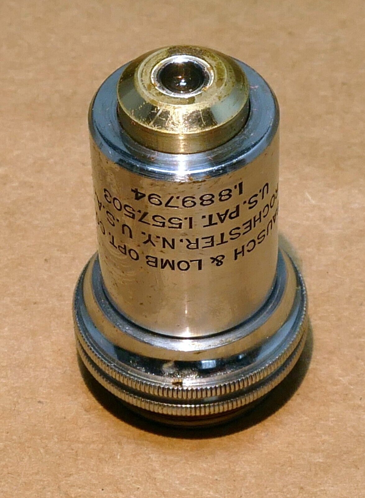 Bausch Lomb 43X 4mm 0.65 Microscope Objective Rochester NY