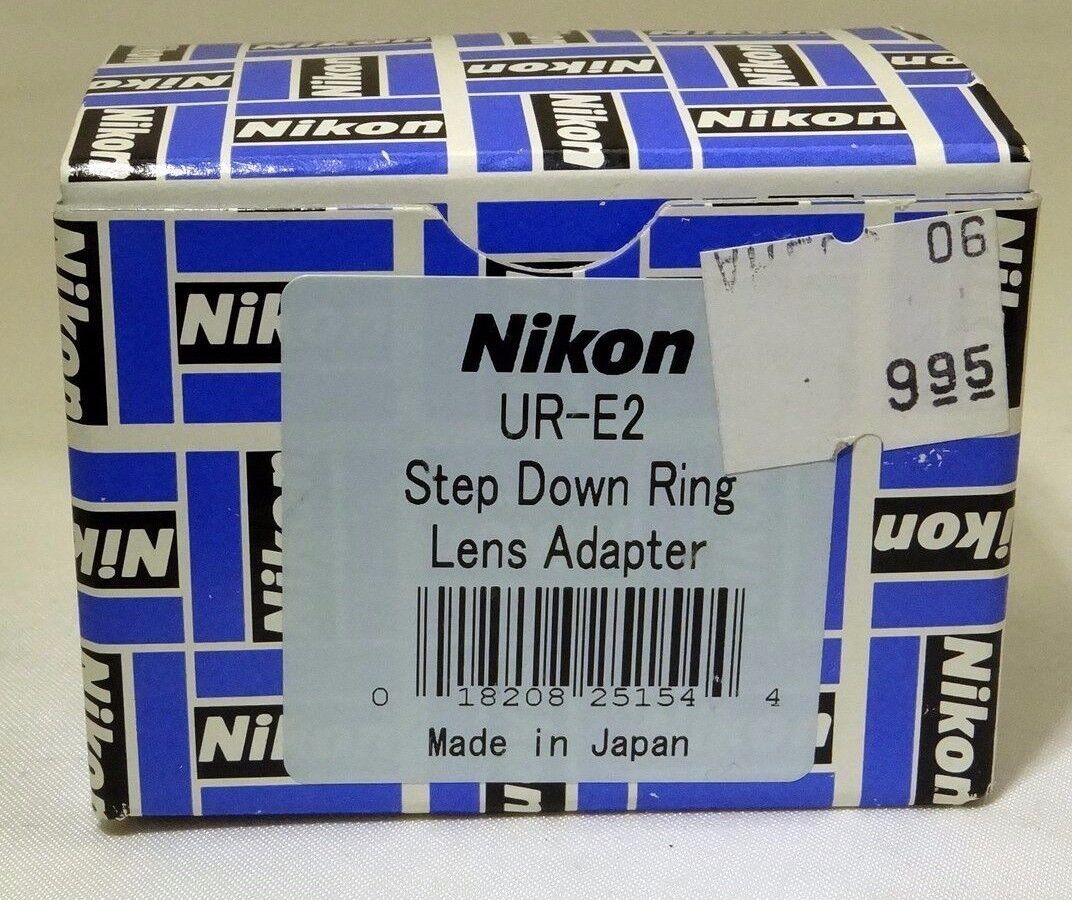 Nikon UR-E2 Step Down Lens Adapter Ring for Nikon Coolpix 880 Genuine Boxed