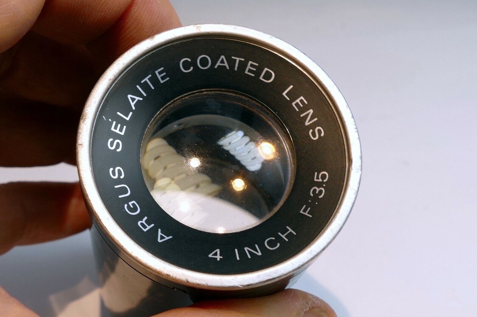 Argus Selaite 4" Inch f3.5  lens for AQT Slide Projector