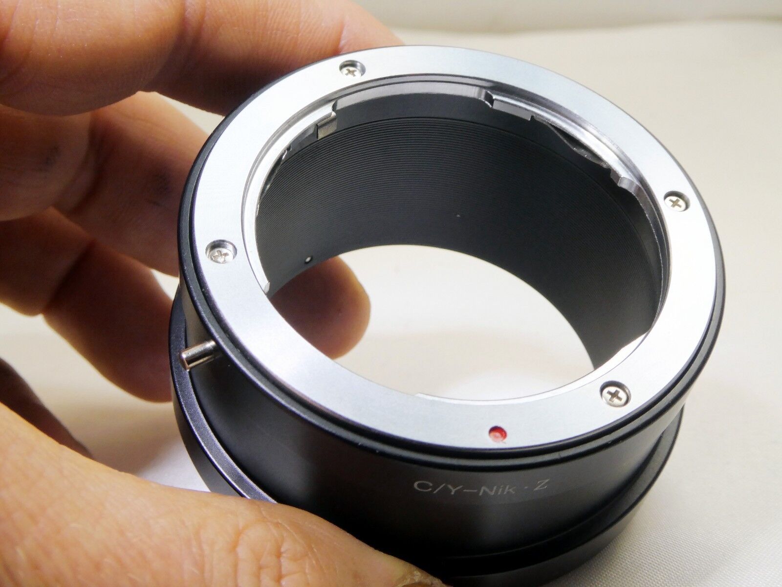 C/Y Contax/Yashica Lens mount adapter to Nikon Z 6 Z7 mirrorless Cameras