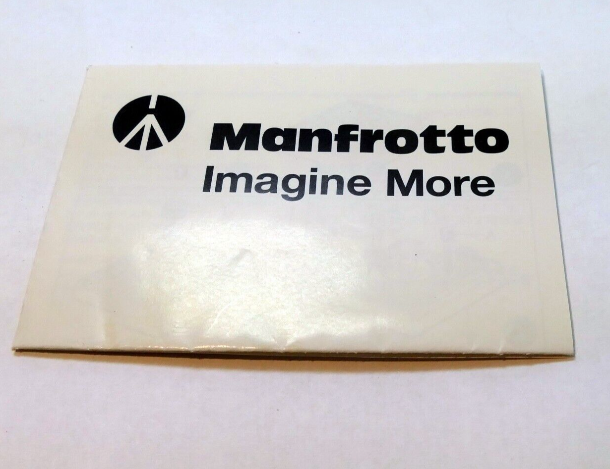 Manfrotto 200PL tripod shoe  Manual GUIDE